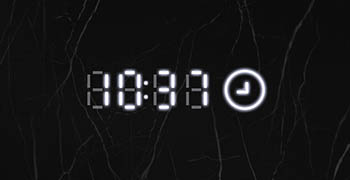 L’horloge tactile