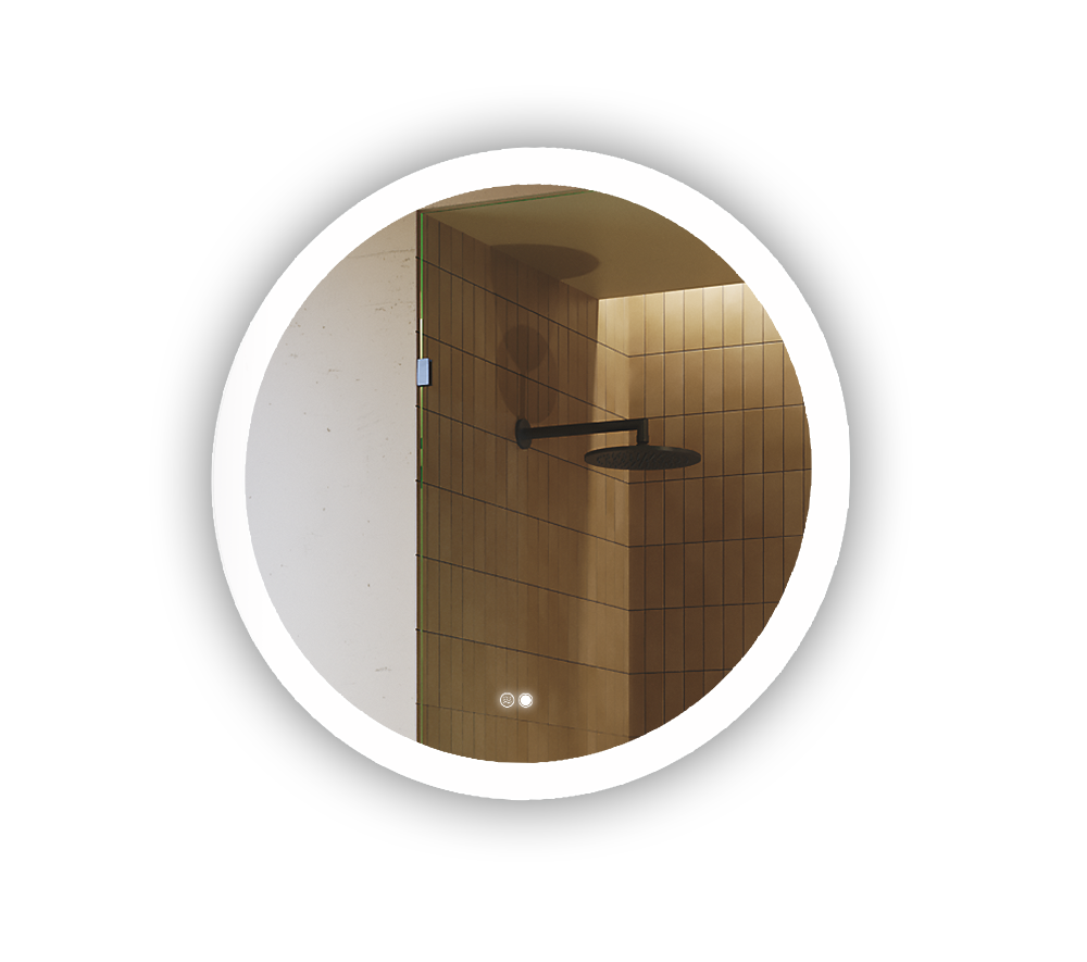 Miroir rond LED