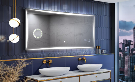 Miroir Avec LED Illumination Salle De Bain - SlimLine L77