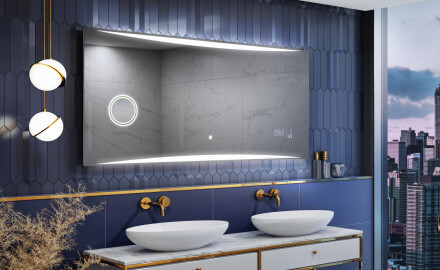 Miroir Avec LED Illumination Salle De Bain - SlimLineL78