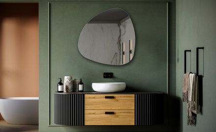 Miroir mural irrégulière L210