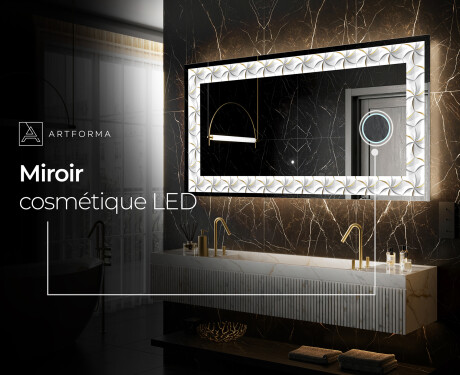 Miroir Décoratif Rétroéclairé Pour - Dynamic Whirls #5