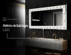 Miroir Décoratif Rétroéclairé Pour - Dynamic Whirls #6