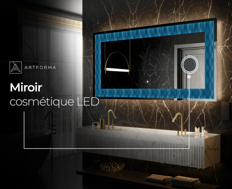 Miroir Décoratif Rétroéclairé Pour - Whirling Lines #5