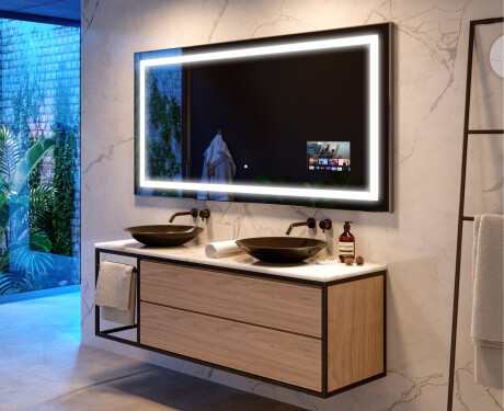 Smart Miroir Mural Rectangulaire Avec Lumiere LED L15 #10