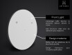 Miroir rond salle de bain SMART L153 Samsung #2